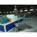 Hollow / Solid WPC Plastic Extrusion Line , Conical Twin Sc